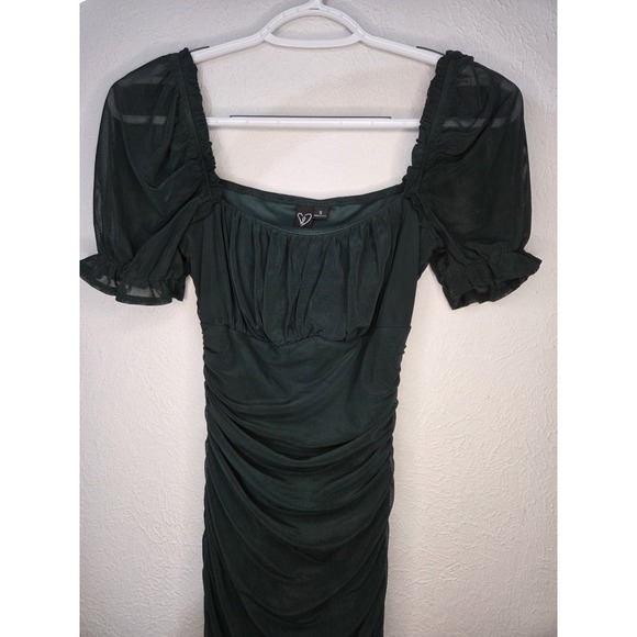 Windsor Dresses & Skirts - Windsor Next Trip Mesh Square Dress In Green Size Small StyleStyle 05101-1816